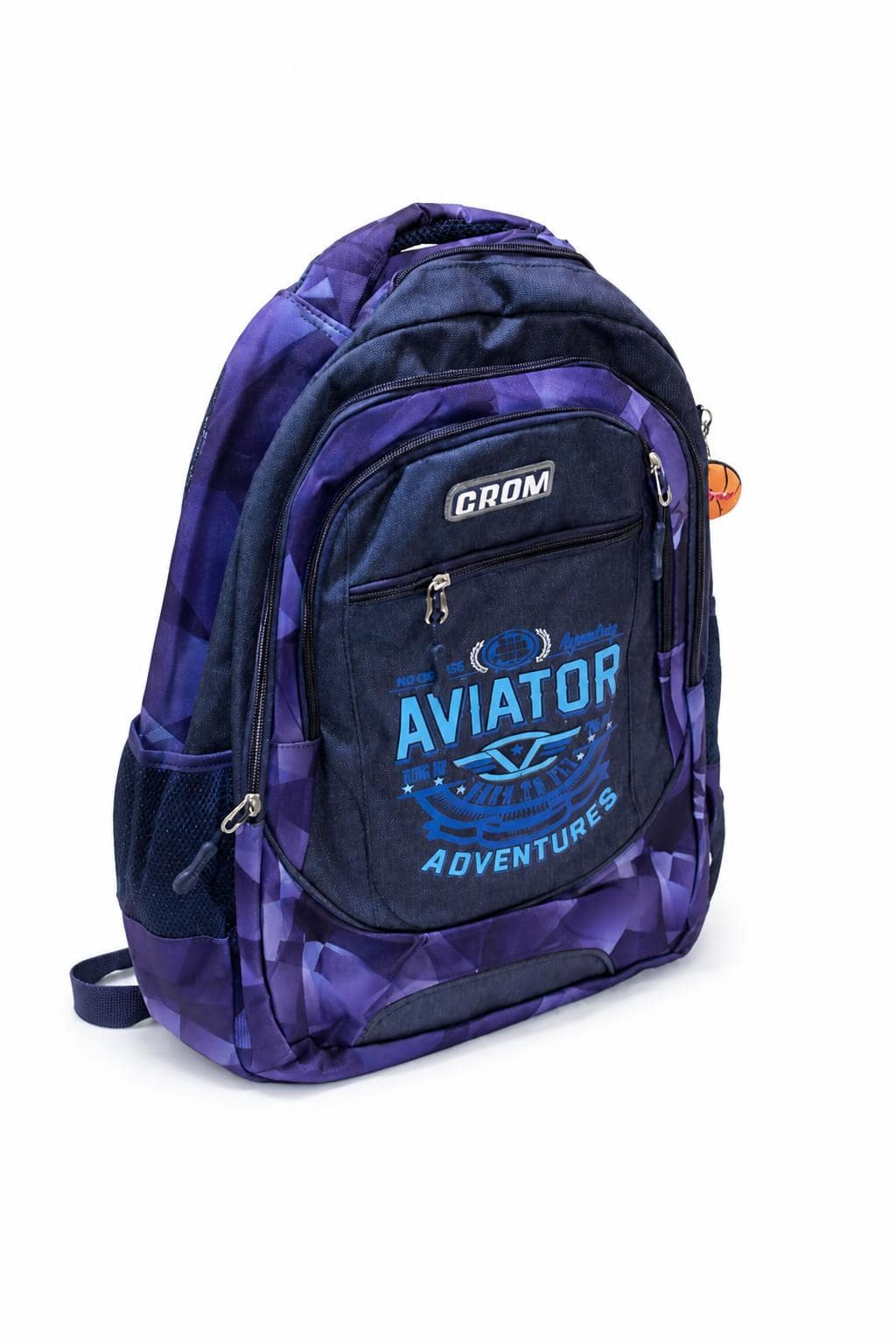 fb17a067-7c62-4e5d-8481-3c0f619086f4.jpg حقيبة ظهر CRLY037 مقاس 18 بتصميم Aviator بنفسجي - الصورة 1