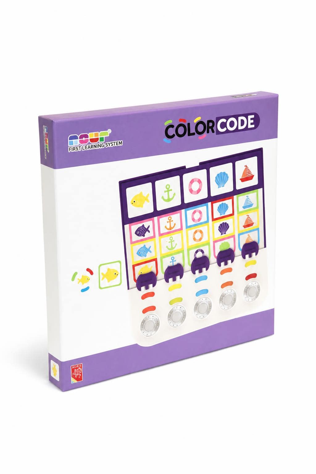 fdc448a4-40bf-4480-9df4-3e790c192b99.jpg بورد Color Code الرئيسي التعليمي موديل 13481 - الصورة 1