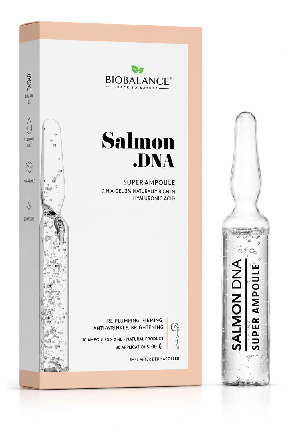 69ef7858-5b06-4669-9df4-29c9c4273185 أمبولات Salmon DNA Super Ampoule – ترطيب وتجديد البشرة وحماية ضد التجاعيد - الصورة 1