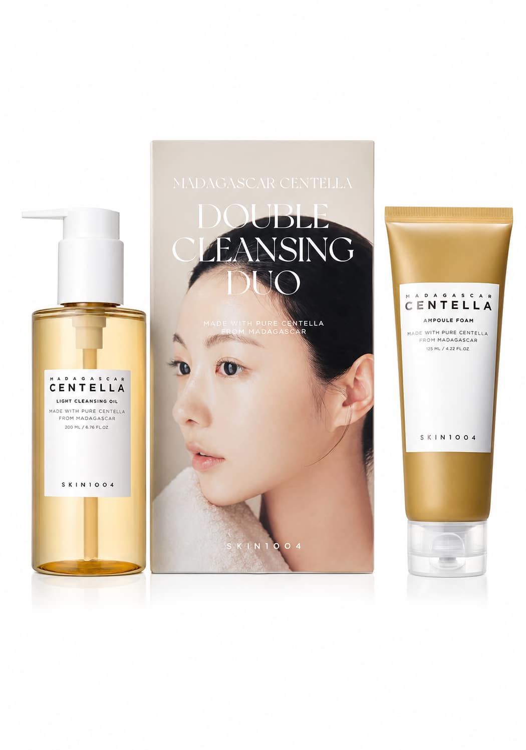 Double Cleansing Duo رئيسية مجموعة التنظيف المزدوج سنتيلا مدغشقر (Double Cleansing Duo) - الصورة 1