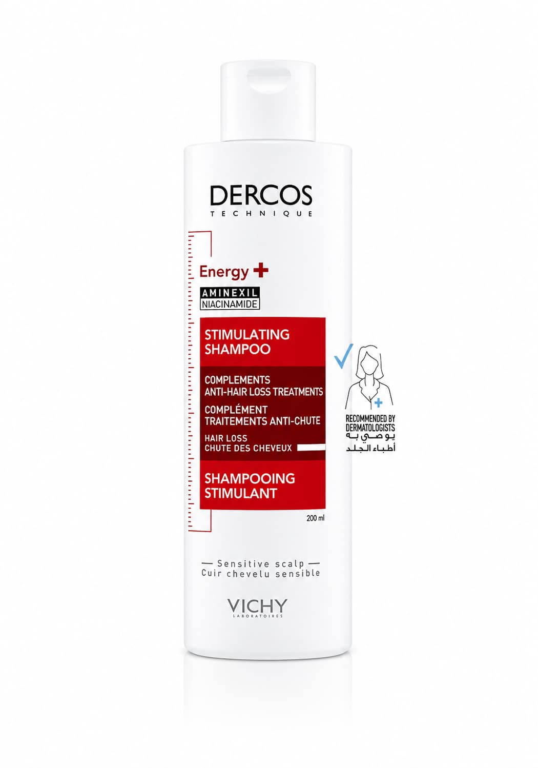 Vichy Dercos Energising Shampoo 200ml – حل فعال لتقليل تساقط الشعر Vichy Dercos Energising Shampoo 200ml – حل فعال لتقليل تساقط الشعر - الصورة 1