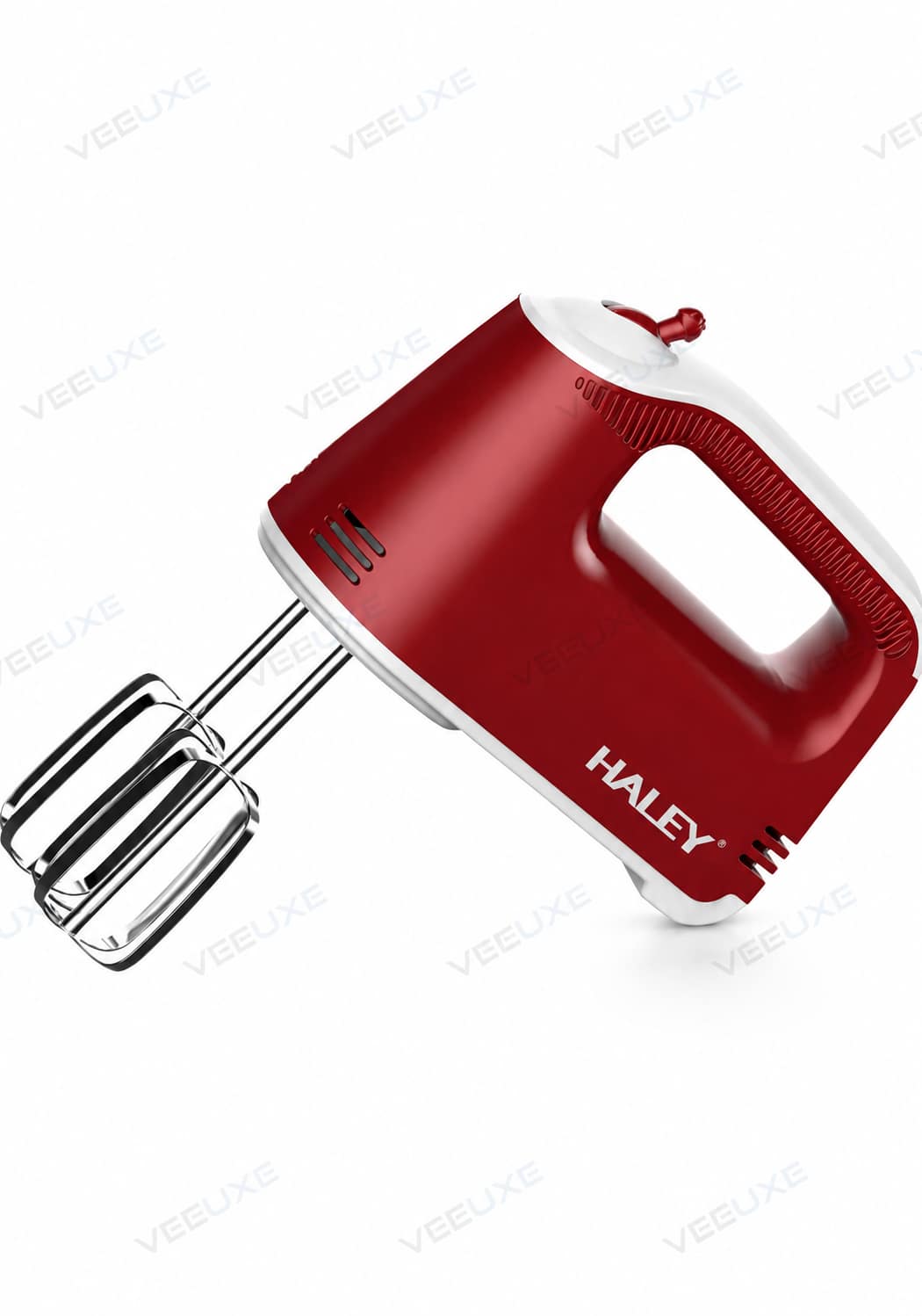 dde1f534-ef79-473d-8df2-db000a73b3b8 خلاط يدوي HALEY 5 سرعات أحمر بقوة 500W موديل | HY-1657 - الصورة 1