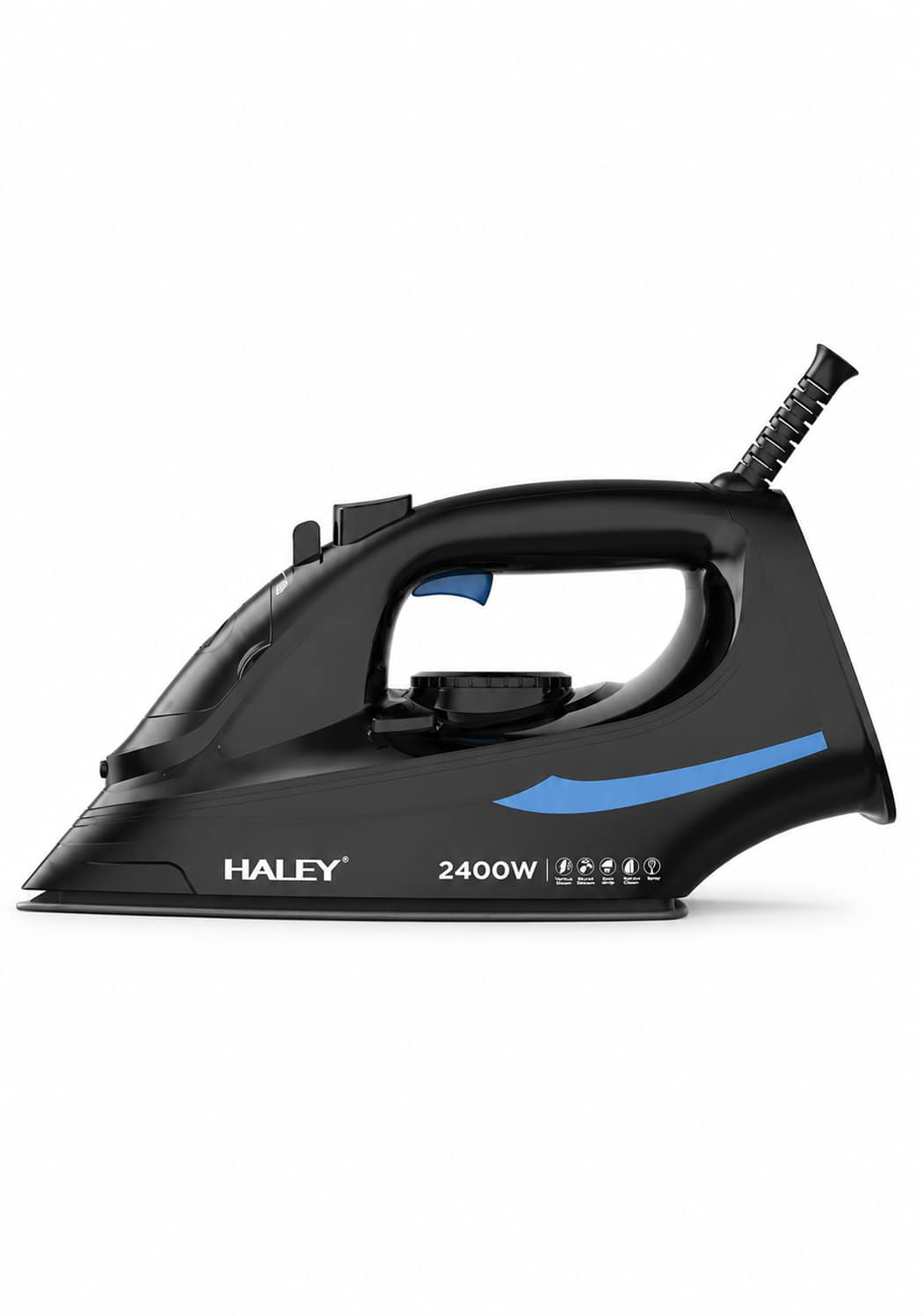 صصص مكواة بخار HALEY سيراميك 2400W بخزان 350مل | HY-2061 - الصورة 1