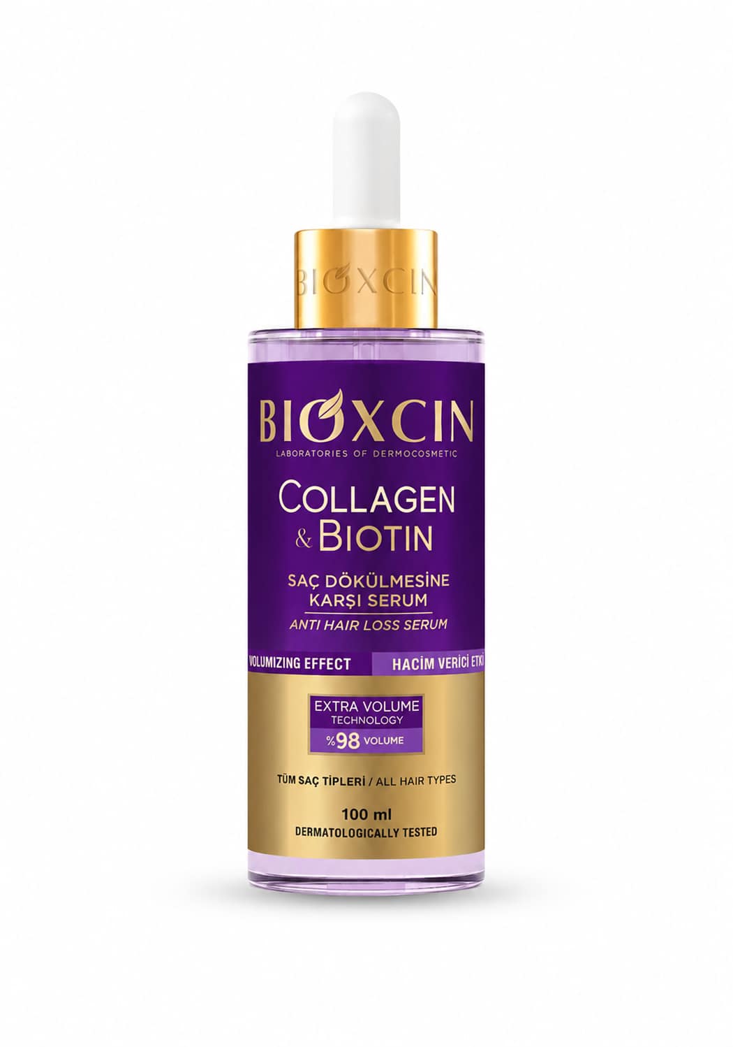 1111111111 سيروم Bioxcin Collagen & Biotin ضد تساقط الشعر – 100 مل - الصورة 1