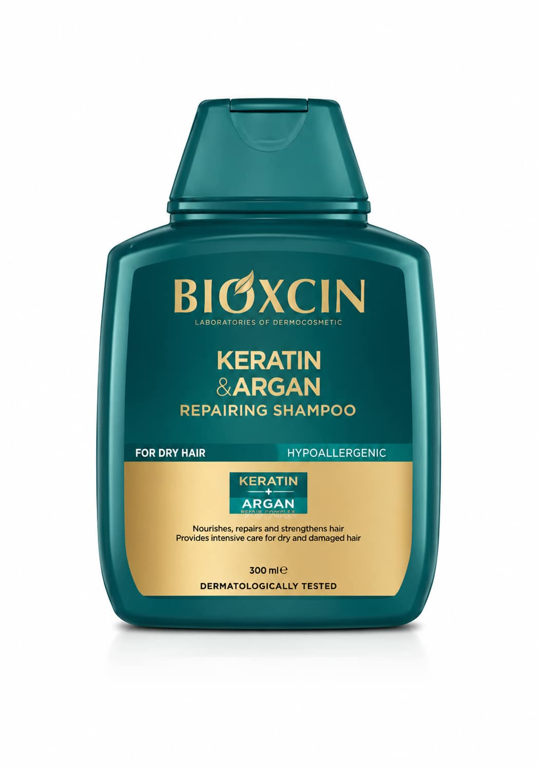 152ad1e1-d6ce-4e09-a7b2-6e462a882eb9 شامبو Bioxcin Keratin & Argan لإصلاح الشعر 300 مل – لجميع أنواع الشعر - الصورة 1