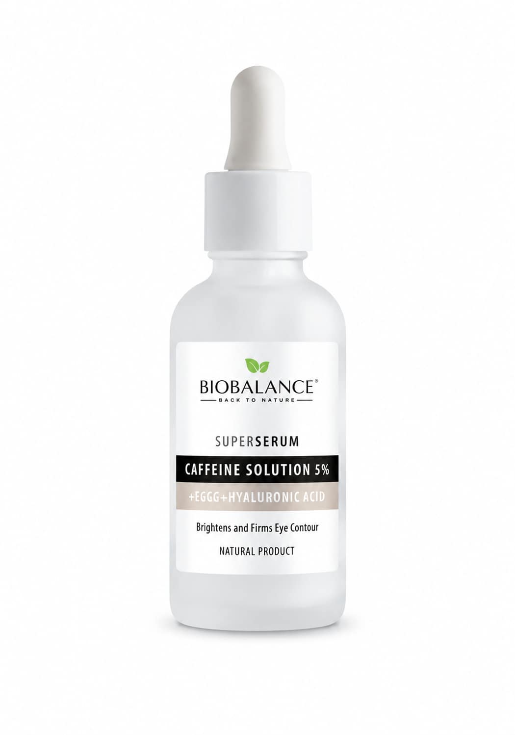 3d7956a6-d054-47d8-81be-4e6f8f03e08c سيروم CAFFEINE SOLUTION 5% من BIOBALANCE – تفتيح وشد محيط العين بالكافيين وHyaluronic Acid | 30 مل - الصورة 1