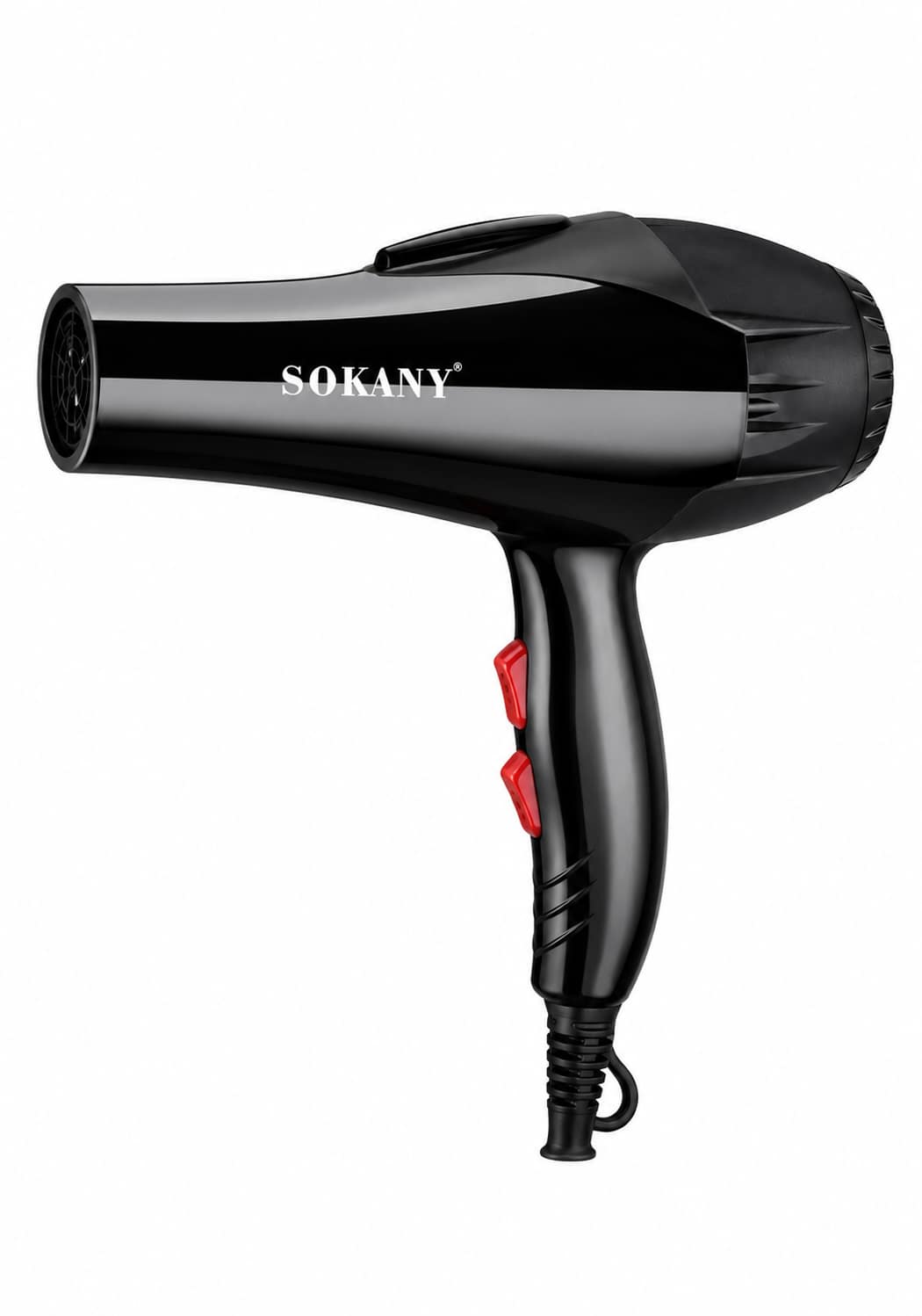 a6184349-a163-4edd-9ca7-45fc83d81915 مجفف شعر SOKANY HS-3618 بقوة 2300W مع أيونات سالبة وملحقات تصفيف - الصورة 1