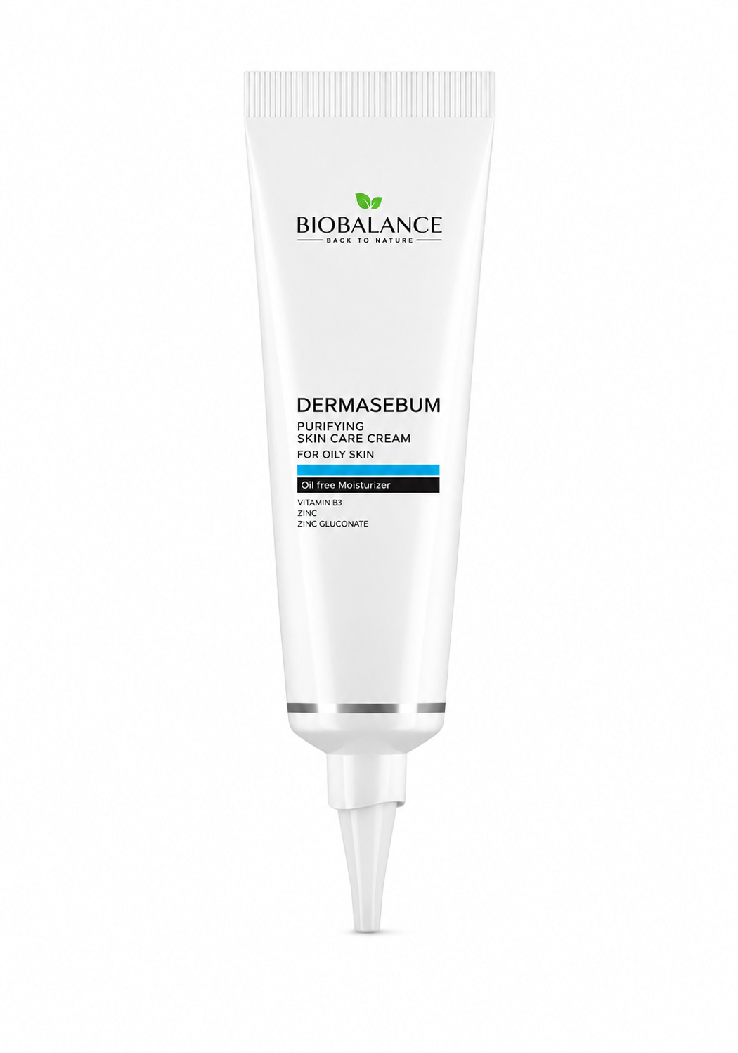 e4e02558-8a51-4d8a-a49e-c5291aad1974 كريم BIOBALANCE Dermasebum لتنقية البشرة الدهنية – تحكم بالدهون والمسام 55 مل - الصورة 1