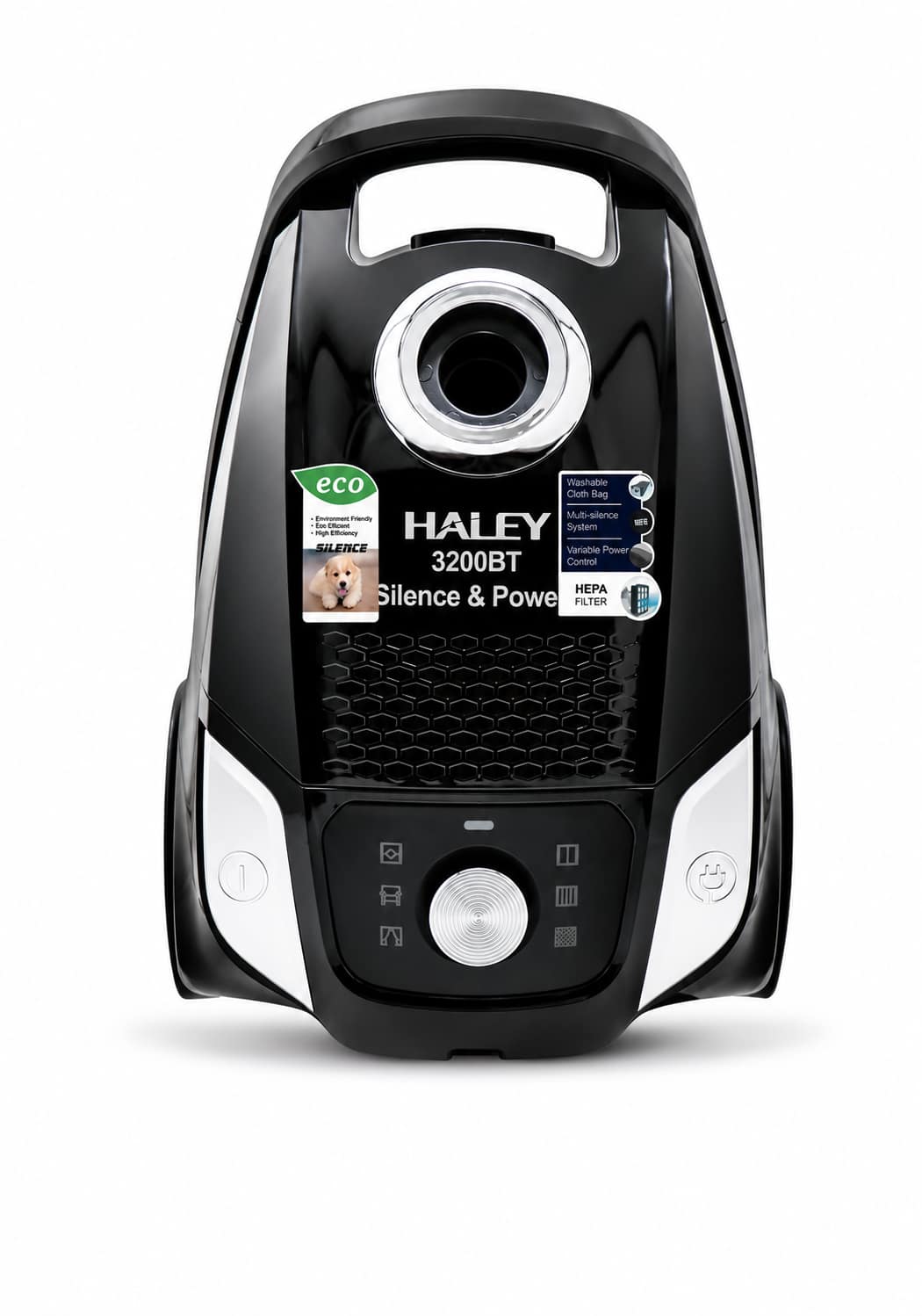 e6bdb790-a47b-498f-bf5d-ef97f427207f مكنسة كهربائية HALEY 3200BT – قوة 3200 واط وتنظيف جاف - الصورة 1