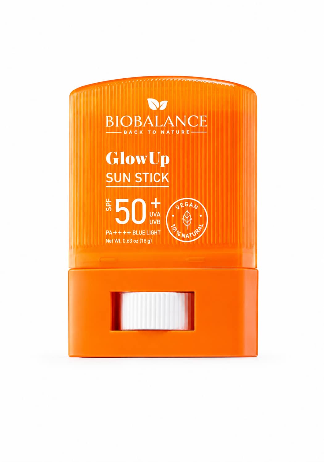 ج واقي شمس ستيك BIOBALANCE GlowUp SPF 50+ – حماية عالية ولمسة مشرقة | 19 جم - الصورة 1