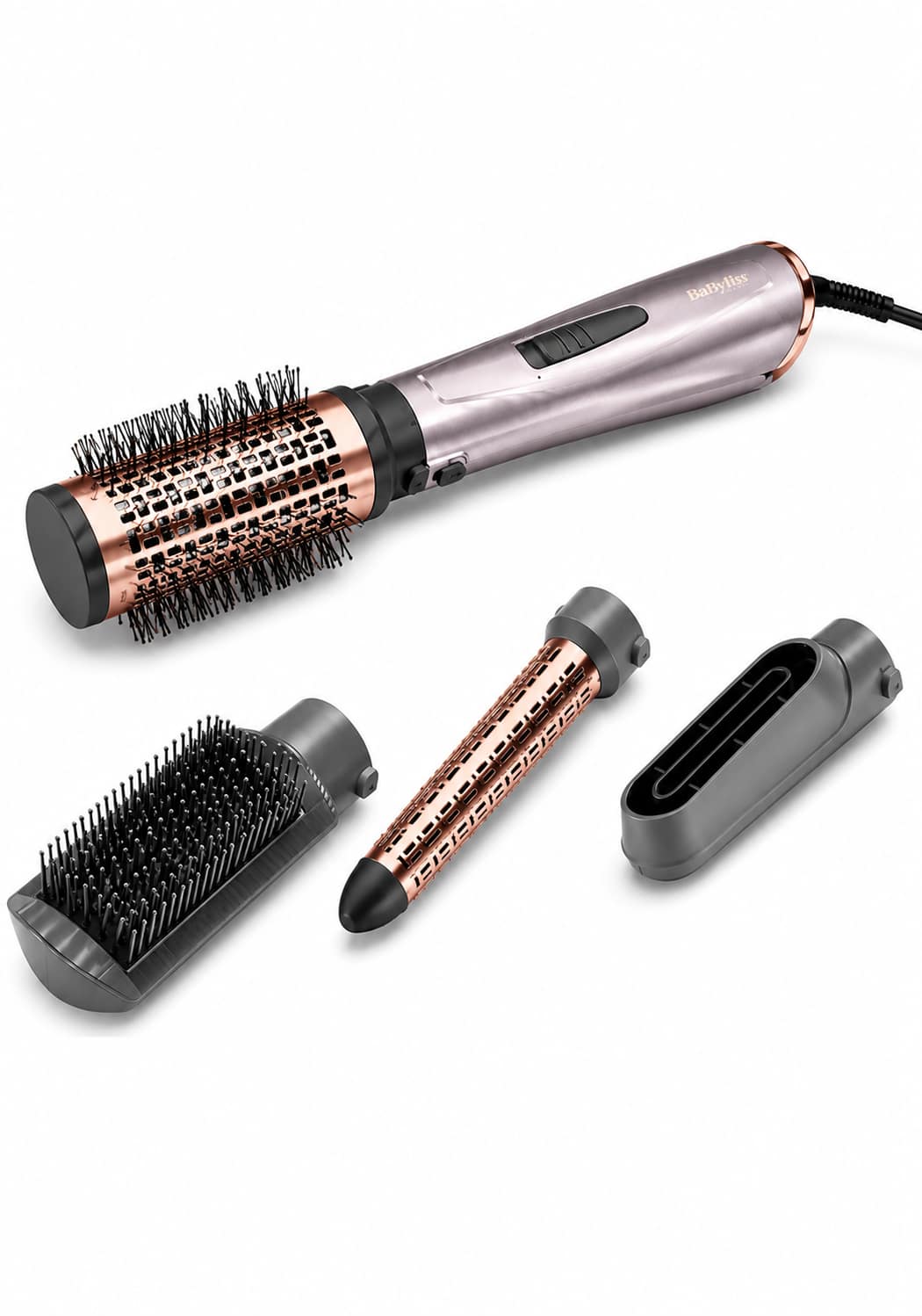 2871eec1-6ecb-4494-a675-b26418ec3d59 (1) فرشاة الشعر الهوائية Babyliss 4 في 1 بقوة 1000 واط - الصورة 1
