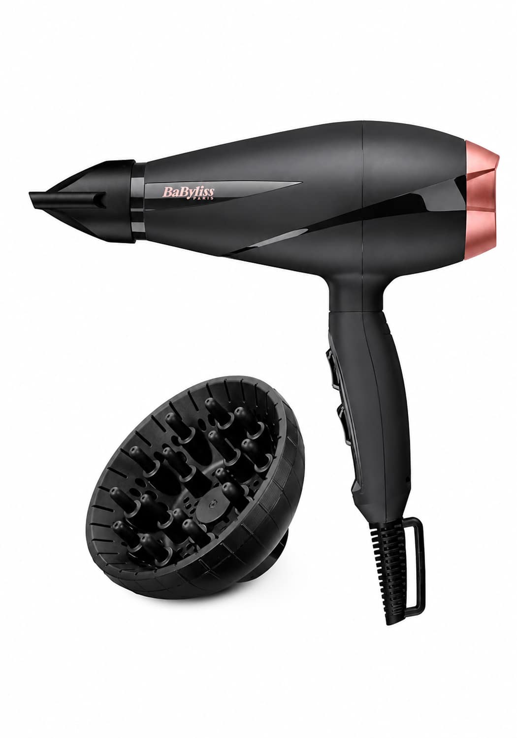 5b1bcd65-7ae3-41bd-97d4-c7ad6e998986 مجفف شعر Babyliss الاحترافي بقوة 2100 واط مع ملحق موزع هواء - الصورة 1