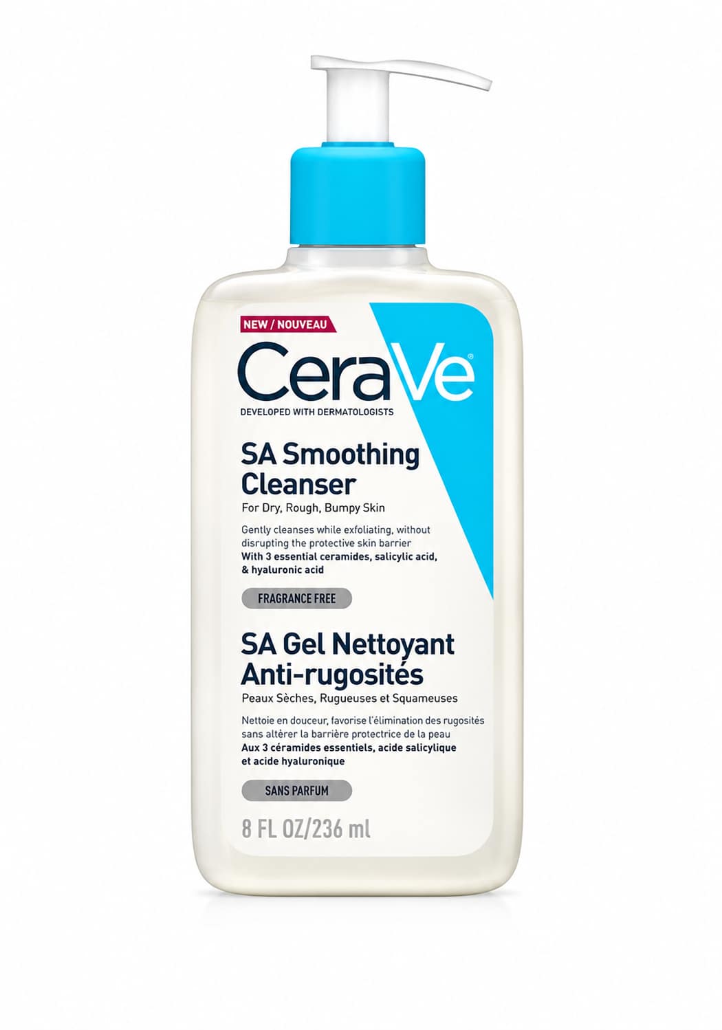 8910e990-8699-4dd8-940f-91081d1fbf86 غسول CeraVe SA Smoothing Cleanser – تنظيف وتقشير لطيف للبشرة - الصورة 1