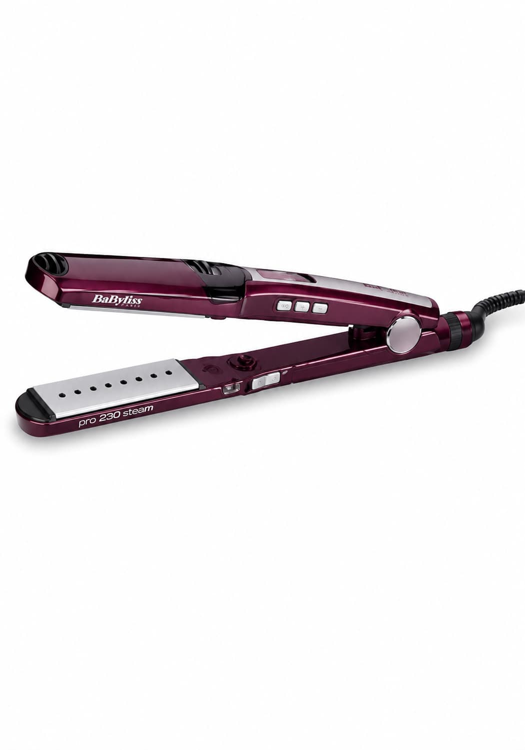 a4f05d3f-1a57-4ba0-ab8b-1e68d25883e5 مكواة فرد الشعر بالبخار BaByliss iPro 230 بطبقة تيتانيوم سيراميك - الصورة 1