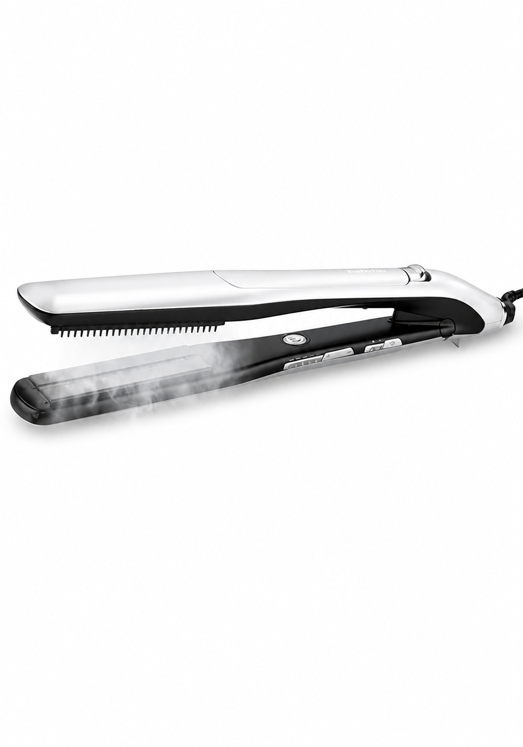 bd1a025c-4785-4f4e-b91c-bfad1cd549b9 مكواة فرد الشعر بالبخار BaByliss Steam Lustre بألواح سيراميك عريضة 36 مم - الصورة 1
