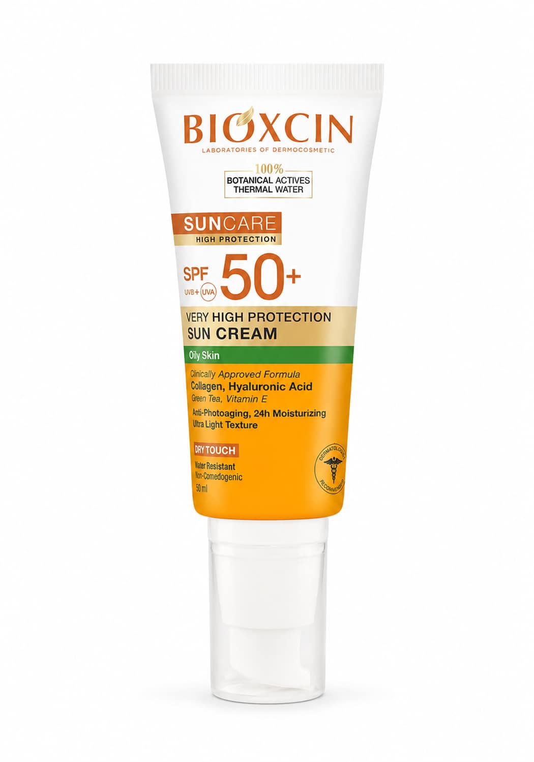اا كريم واقي شمس Bioxcin للبشرة الدهنية SPF 50+ – حماية عالية ولمسة جافة | 50 مل - الصورة 1