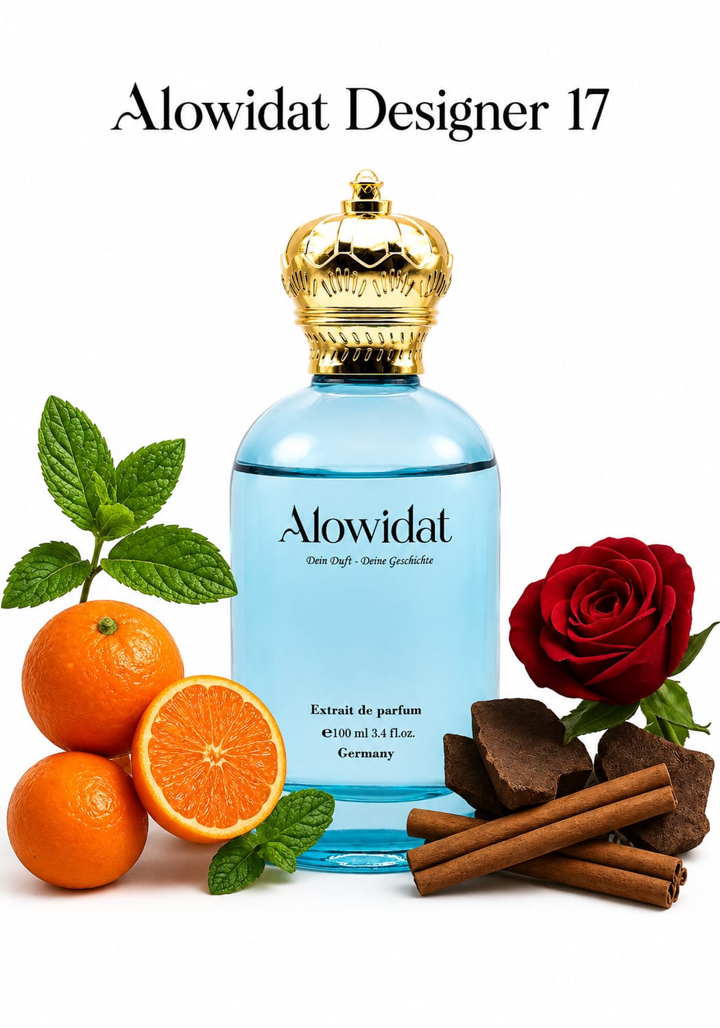 f7383bd8-8e95-4f9d-b95a-9ff89653c72a (1) عطر رجالي Alowidat Designer 17 – حمضي متبّل بلمسة ورد وخشب دافئة - الصورة 1