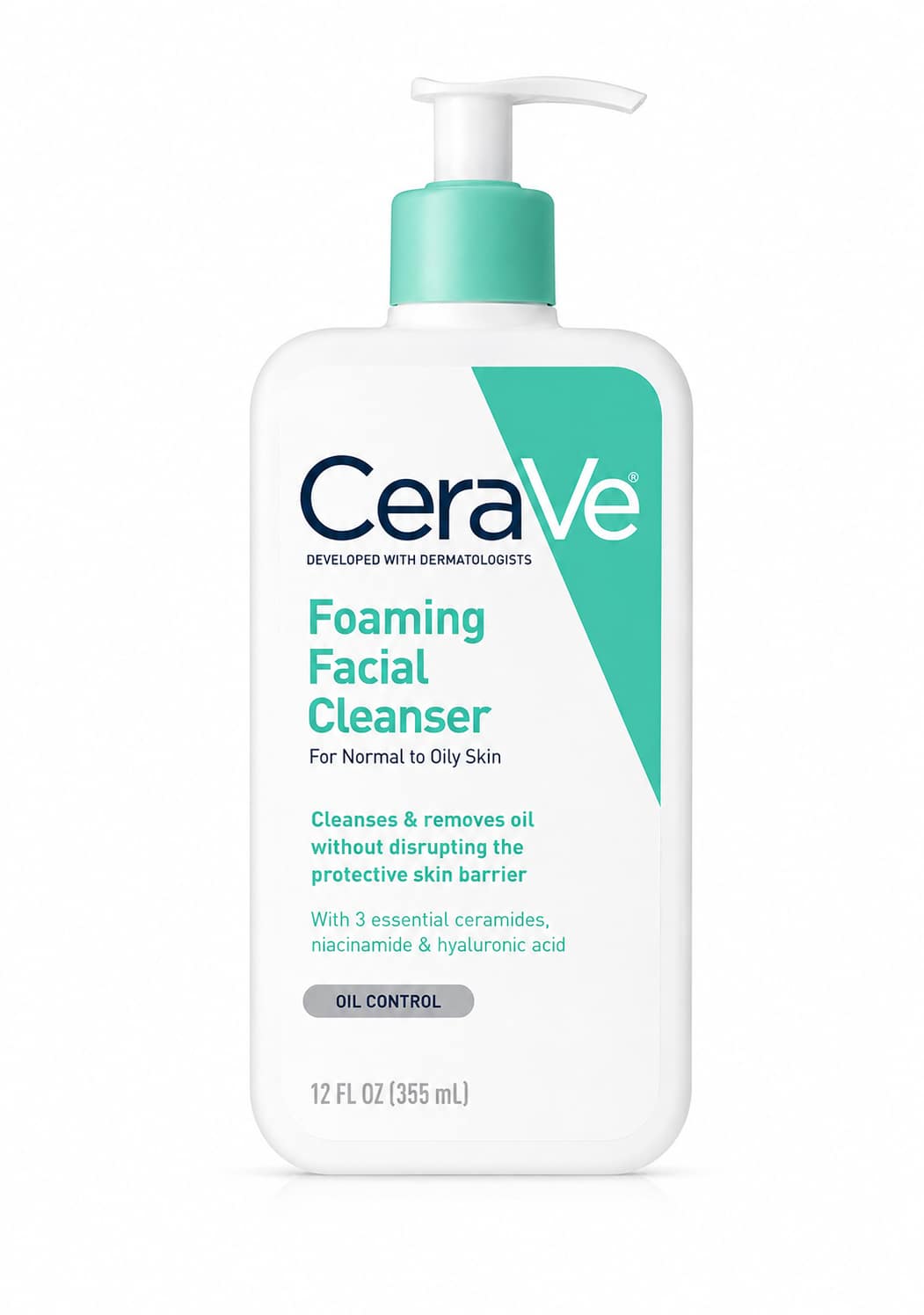 93c54662-9962-4aff-953f-5605d1087a02 غسول CeraVe Foaming Facial Cleanser – تنظيف عميق للبشرة العادية إلى الدهنية - الصورة 1
