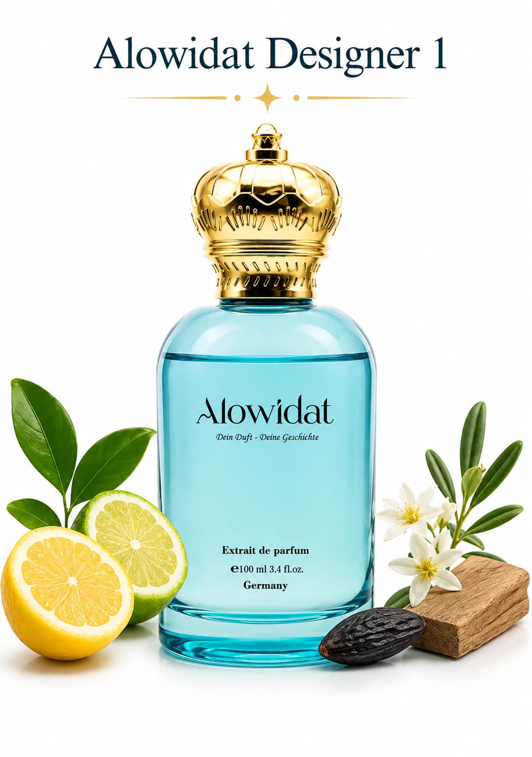 22299581-822d-4e85-b485-06a144f7f80d عطر رجالي Alowidat Designer 1 – حمضي متبّل بلمسة جلدية دافئة - الصورة 1