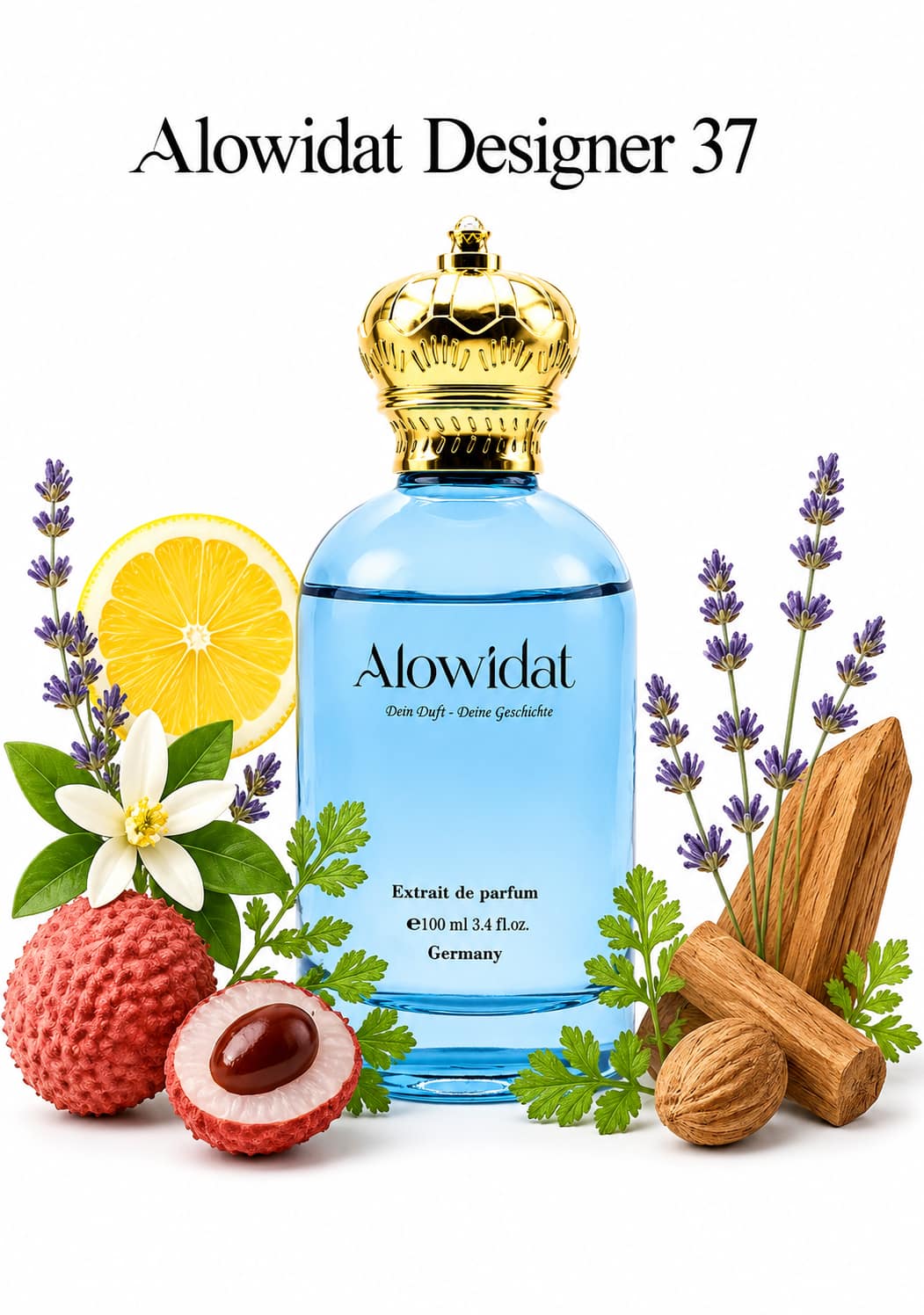 5a225b87-34bf-4361-8493-f45d23043242 عطر رجالي Alowidat Designer 37 – حمضي عطري بلمسة خشبية دافئة - الصورة 1