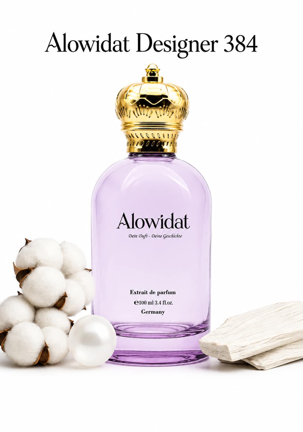 7acdf083-d802-4163-a4f5-d3f79f7352e1 عطر نسائي Alowidat Designer 384 – مسكي بودري بلمسة خشبية ناعمة - الصورة 1