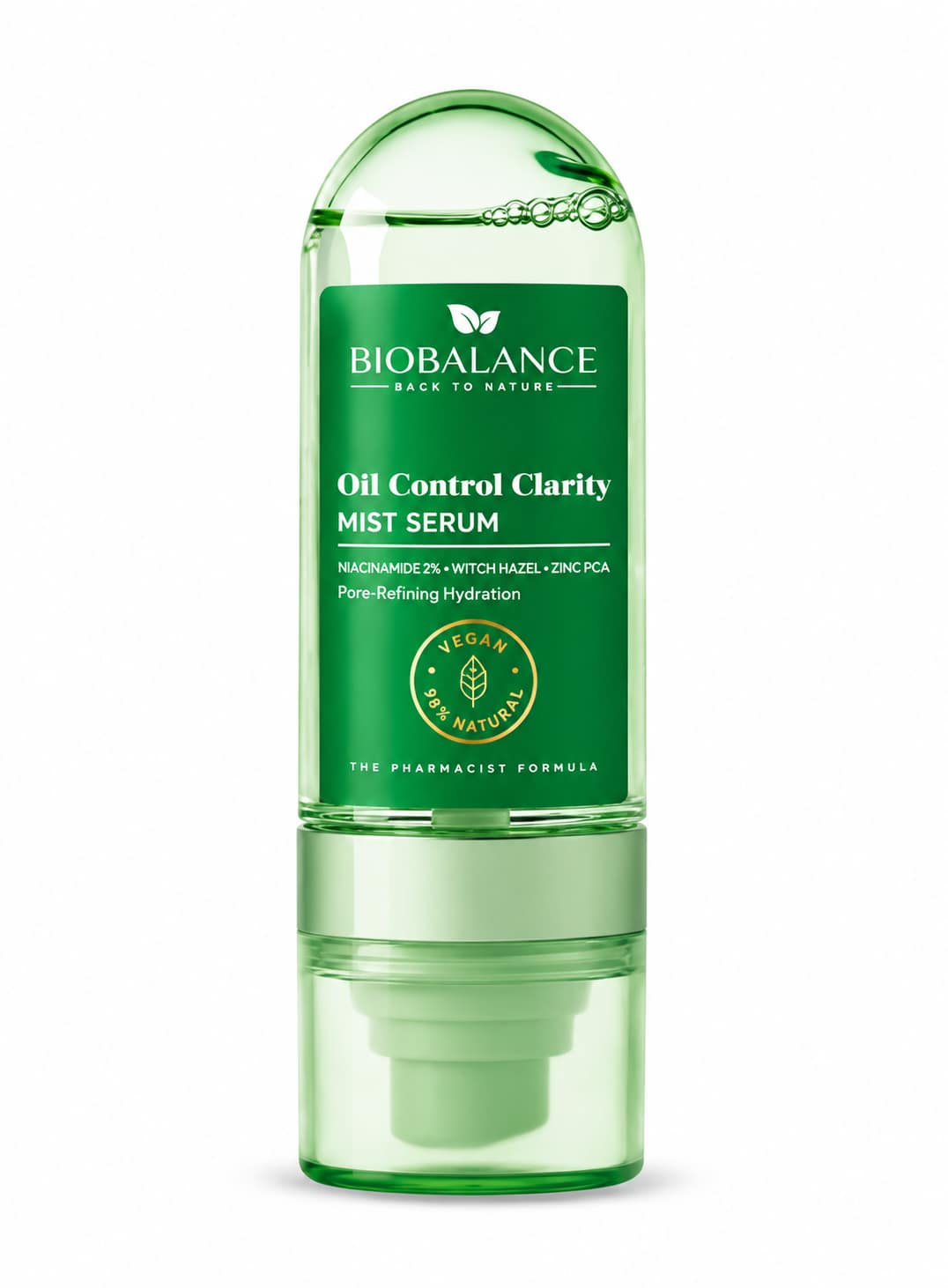 c9e2b711-f377-4a23-bc9c-ba9e940bc4ae سيروم بخاخ Oil-Control Clarity Mist 80ml بشاي الماتشا 2% ومستخلص الساحرة والسبيرولينا للتحكم بالزيوت وتنقية البشرة - الصورة 1