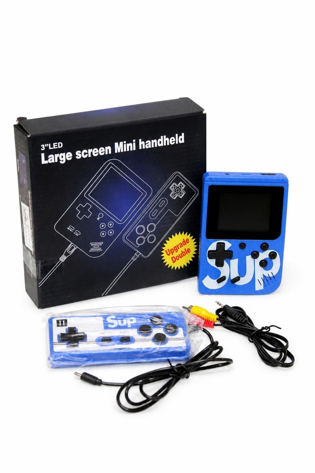 51bcbc6d-3344-4dfd-88a6-7ad78dfb6153.jpg لعبة أتاري SUP محمولة 400 لعبة مع قبضة - موديل 5467527 - الصورة 1