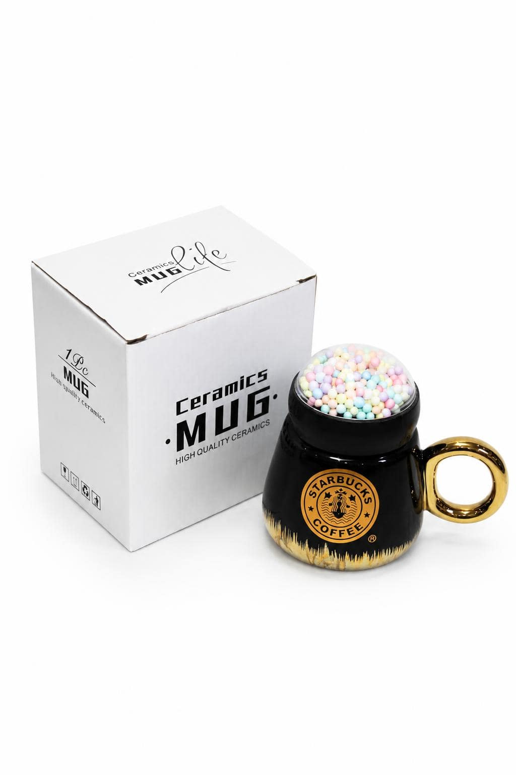 8b8037fd-8528-4804-806b-22abb337e2d4-2.jpg ماغ سيراميك StarBucks بغطاء حبيبات ملونة - موديل 9817 - الصورة 1