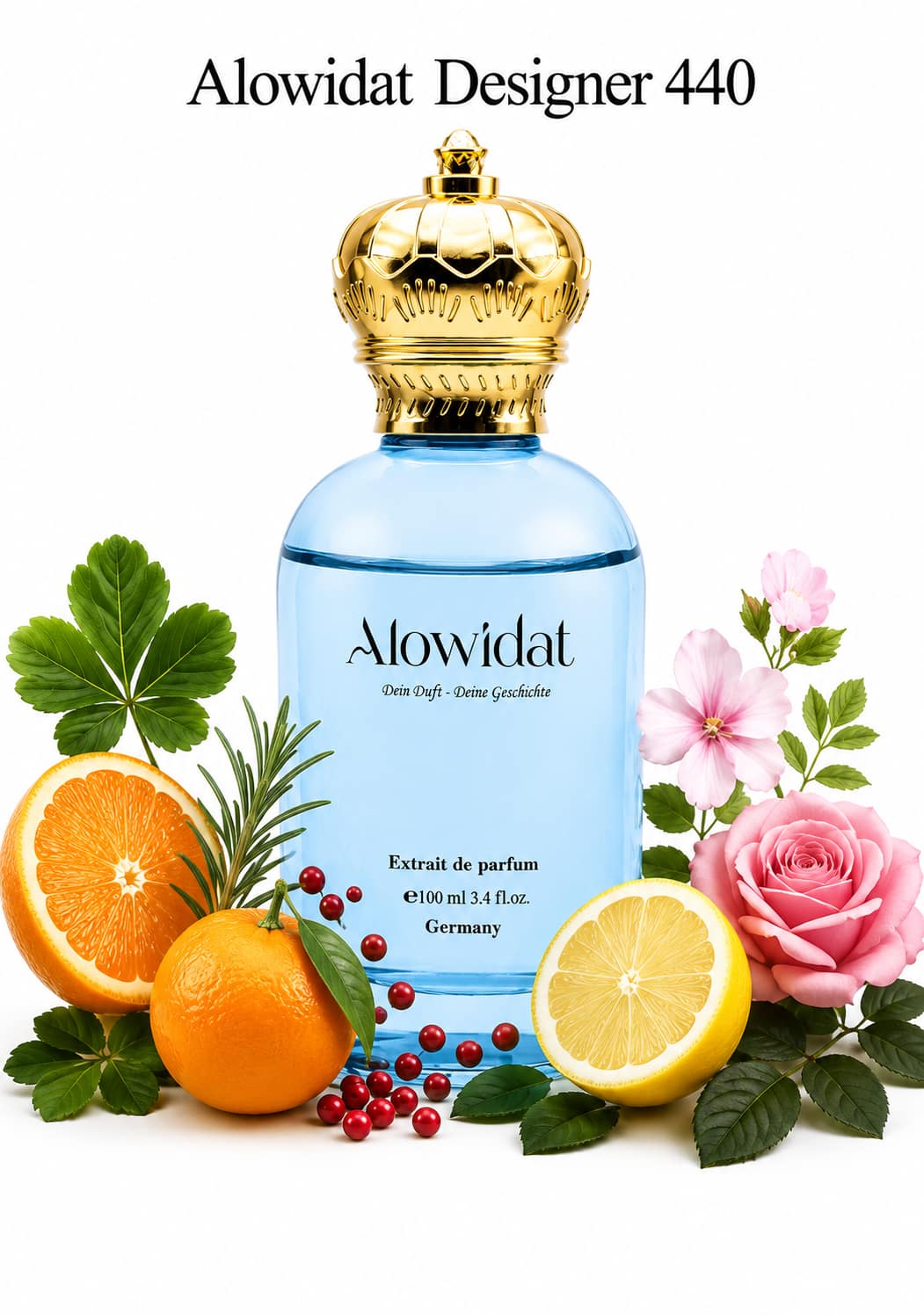 809829c0-ea16-417e-b583-c77e66b51245 عطر رجالي Alowidat Designer 440 – حمضي زهري بلمسة خشبية دافئة - الصورة 1