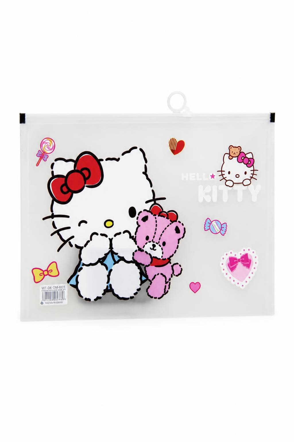 30a74ead-9acd-4e53-b1c7-096451bc692e.jpg مصنف بسحاب A4 برسومات Hello Kitty - موديل 3276426 - الصورة 1
