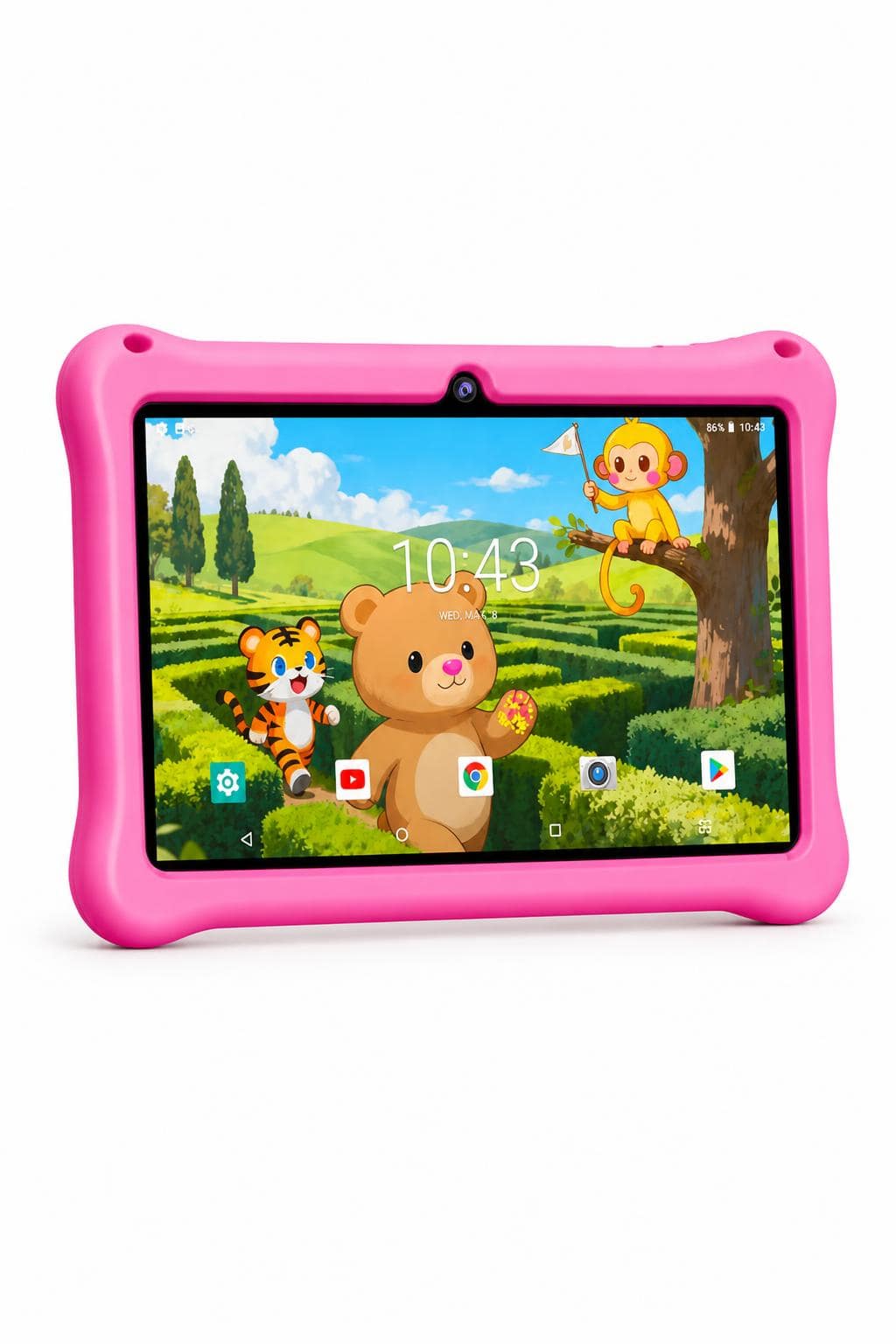 97ea70a3-4e62-4db5-a461-0d49f908212a.jpg تابلت أطفال Smartbarry B96 Android زهري - 3501568 - الصورة 1