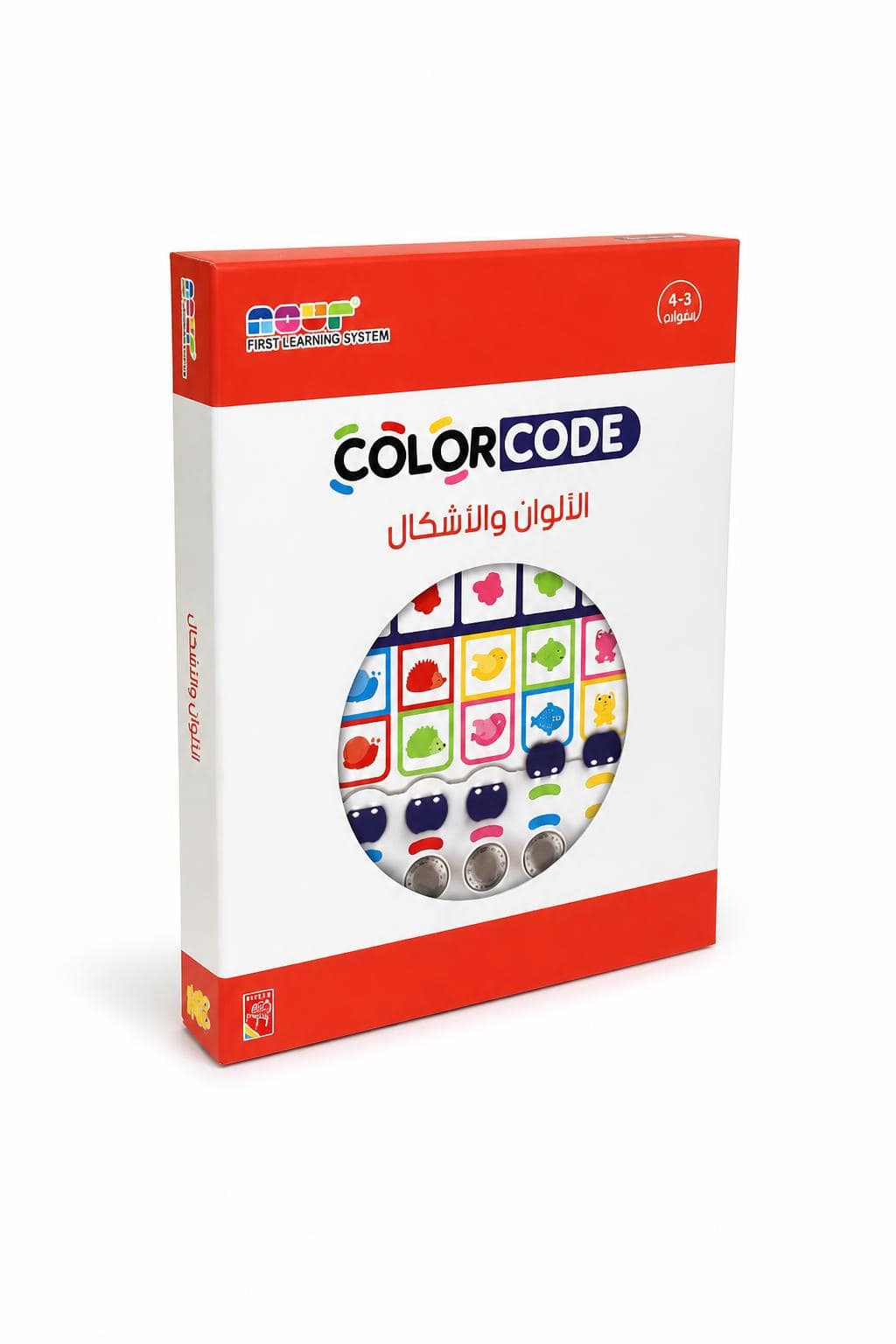 df4fb437-7c10-4768-a481-6251708285e9-1.jpg لعبة Color Code الألوان والأشكال 3-4 سنوات - 13486 - الصورة 1