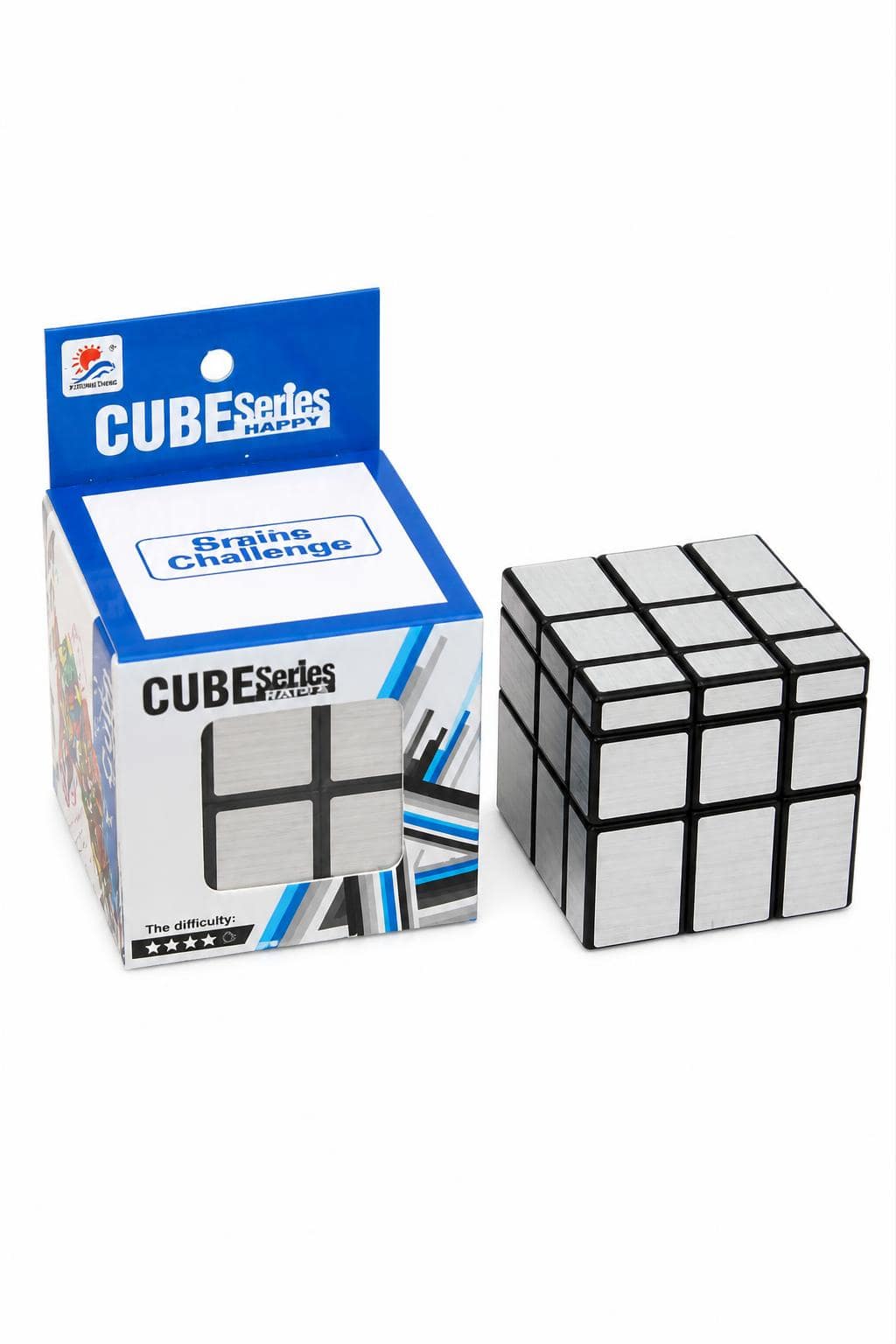 2001fae8-ee63-4c31-921d-be46e615042f.jpg مكعب روبك مراية فضي 3×3 - موديل 12447 - الصورة 1