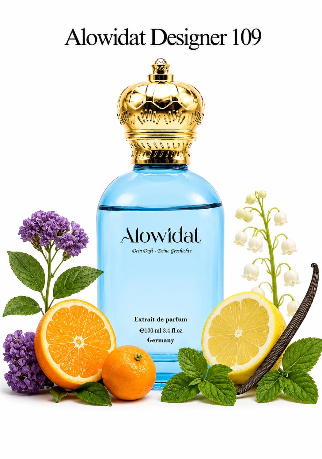 5b9e5890-7f1d-4376-a8fc-e72b9cd0b602 عطر رجالي Alowidat Designer 109 – حمضي عطري بلمسة فانيليا خشبية دافئة - الصورة 1