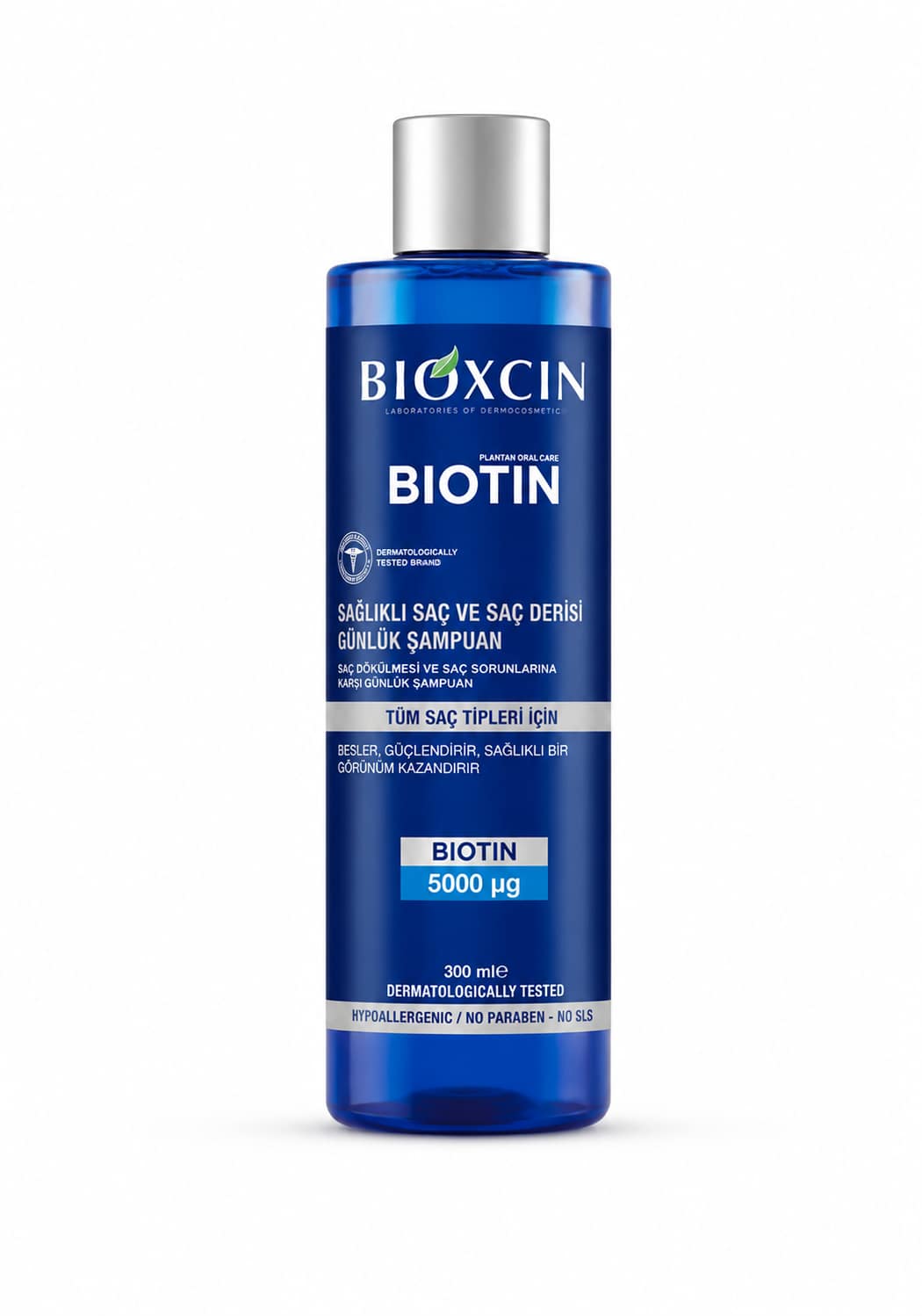b6d79e58-db6a-447b-b15c-65ef2367bd51 شامبو BIOXCIN Biotin 300ml للشعر الضعيف والمتضرر – بيوتين 5000μg - الصورة 1