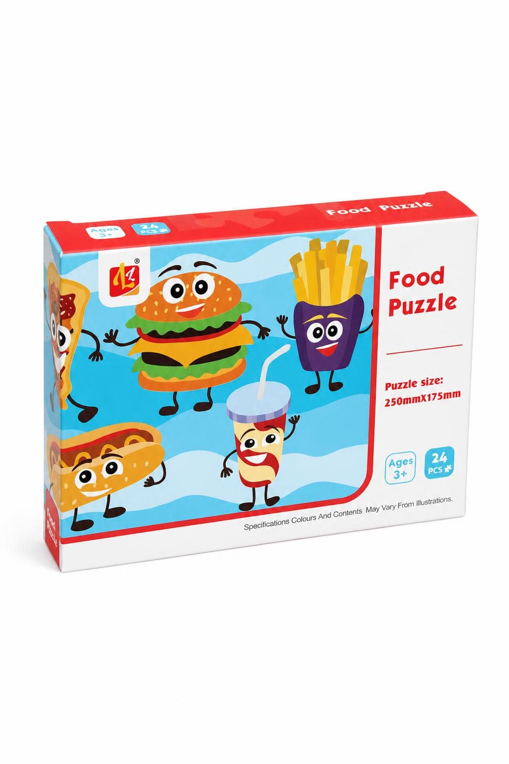 db30a47f-33a6-4c9c-85ac-dc32661fb514.jpg بزل Food Puzzle للأطفال 24 قطعة لعمر 3+ - 7824432 - الصورة 1