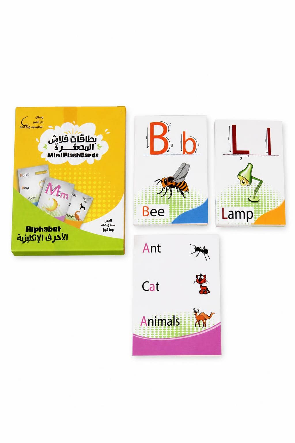 857b6ad2-6584-4a0a-9aa0-ab5423899fe6-1.jpg بطاقات فلاش كارد مصغرة للأحرف الإنكليزية - موديل 939 - الصورة 1