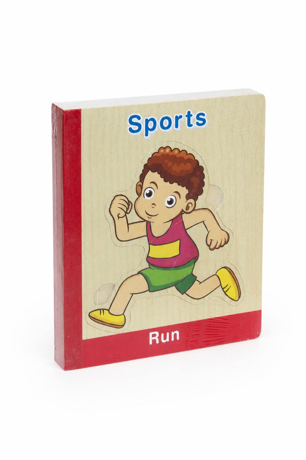21e49549-10c7-49c8-93ca-d232f28728d4-1.jpg كتاب بزل خشبي إنكليزي عن الرياضة - Run موديل 9698532 - الصورة 1