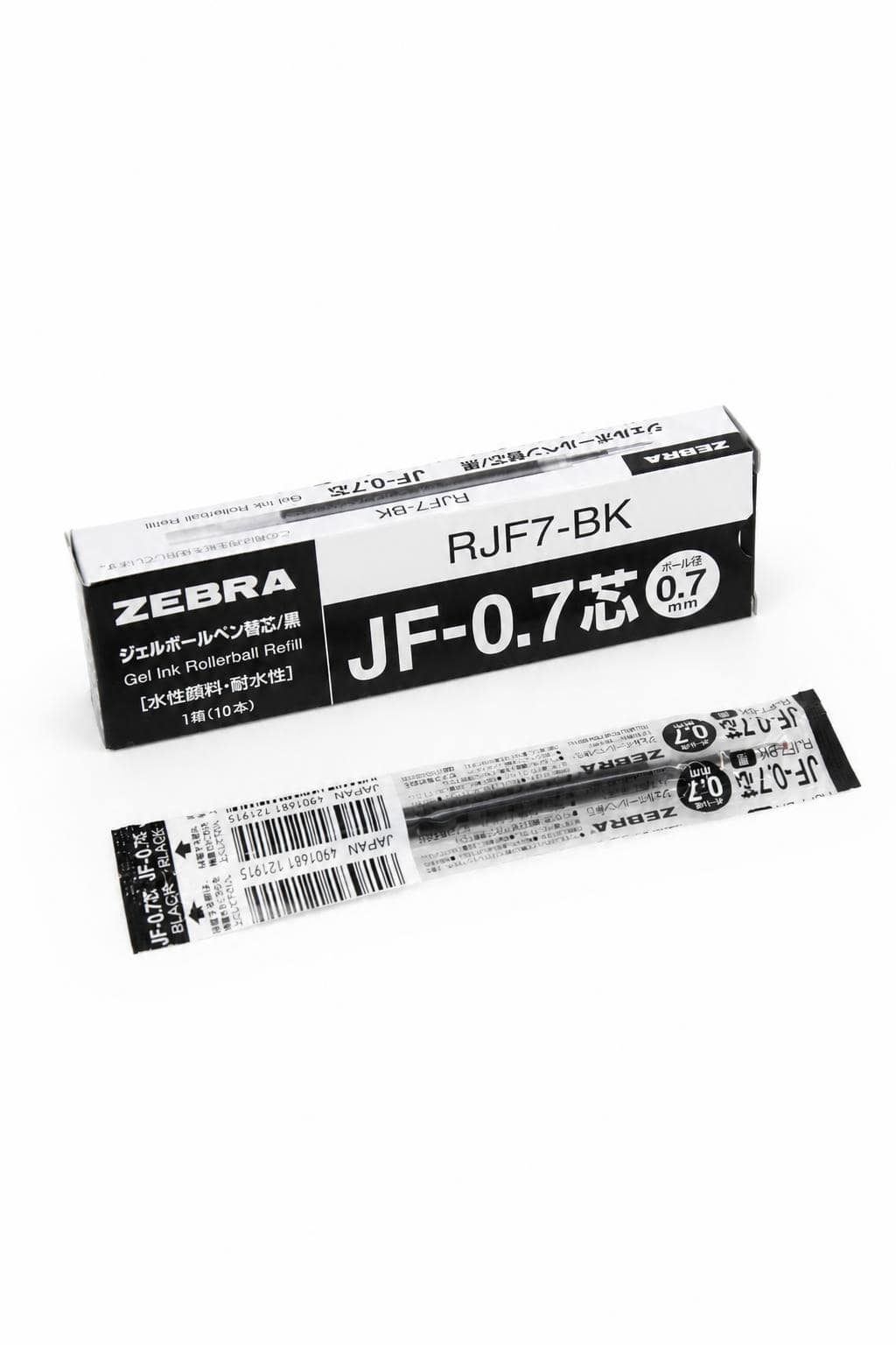 6a75b8c2-b5f1-41ef-997e-15cbdfa15bae.jpg خرطوشة Zebra Sarasa Clip RJF7-BK حبر جل أسود 0.7 mm - الصورة 1