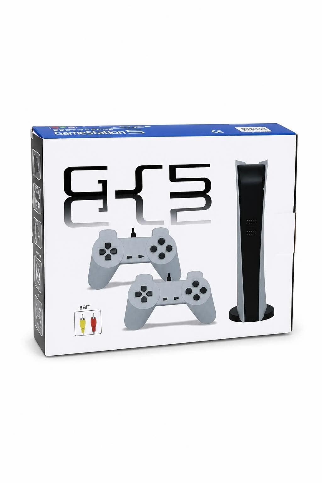 1af89699-1c25-44a6-ba97-317e9bb9cbee.jpg جهاز ألعاب 8 Bit GS5 بـ300 لعبة وذراعين - 5219882 - الصورة 1