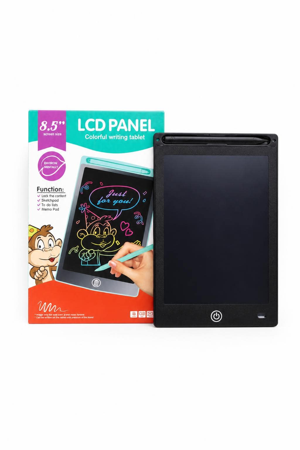 a5e47a85-a281-4889-a9bb-5f0c937f5fc5.jpg تاب كتابة ورسم ذكي LCD TABLET 8.5 انش موديل 16361 - الصورة 1
