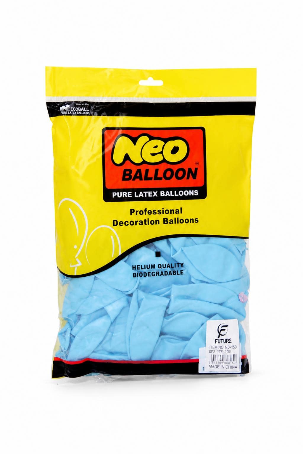 d0936809-5c48-48bc-90b2-98d63beb34a4.jpg كيس بالونات Neo BALLOON لاتكس 50 بالون أزرق - 5270297 - الصورة 1