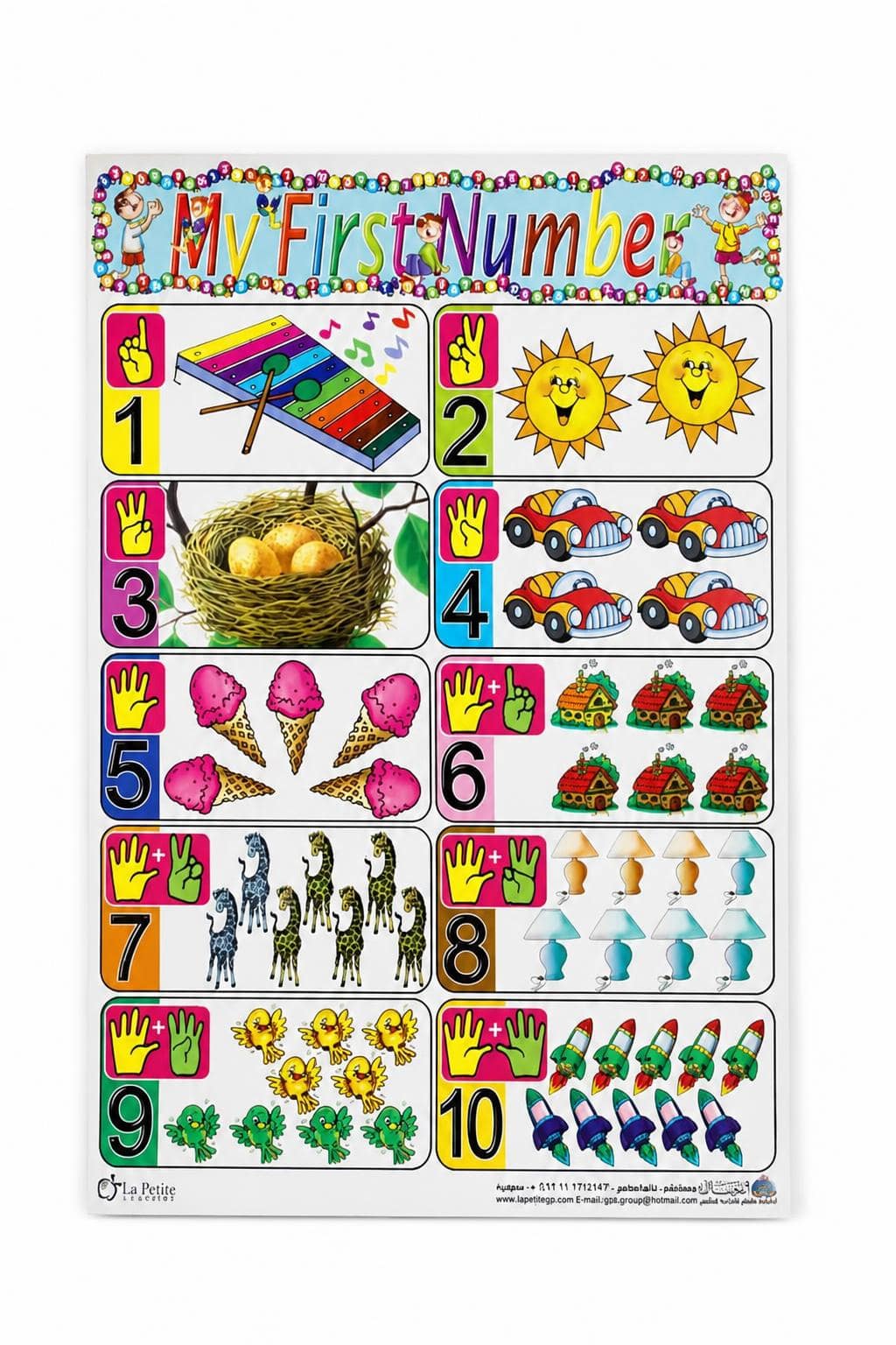 1ba8d2f6-2687-43af-930b-d7d4f75fee07.jpg لوحة وايت بورد تعليمية للأرقام الإنجليزية 50*70سم - 4497 - الصورة 1