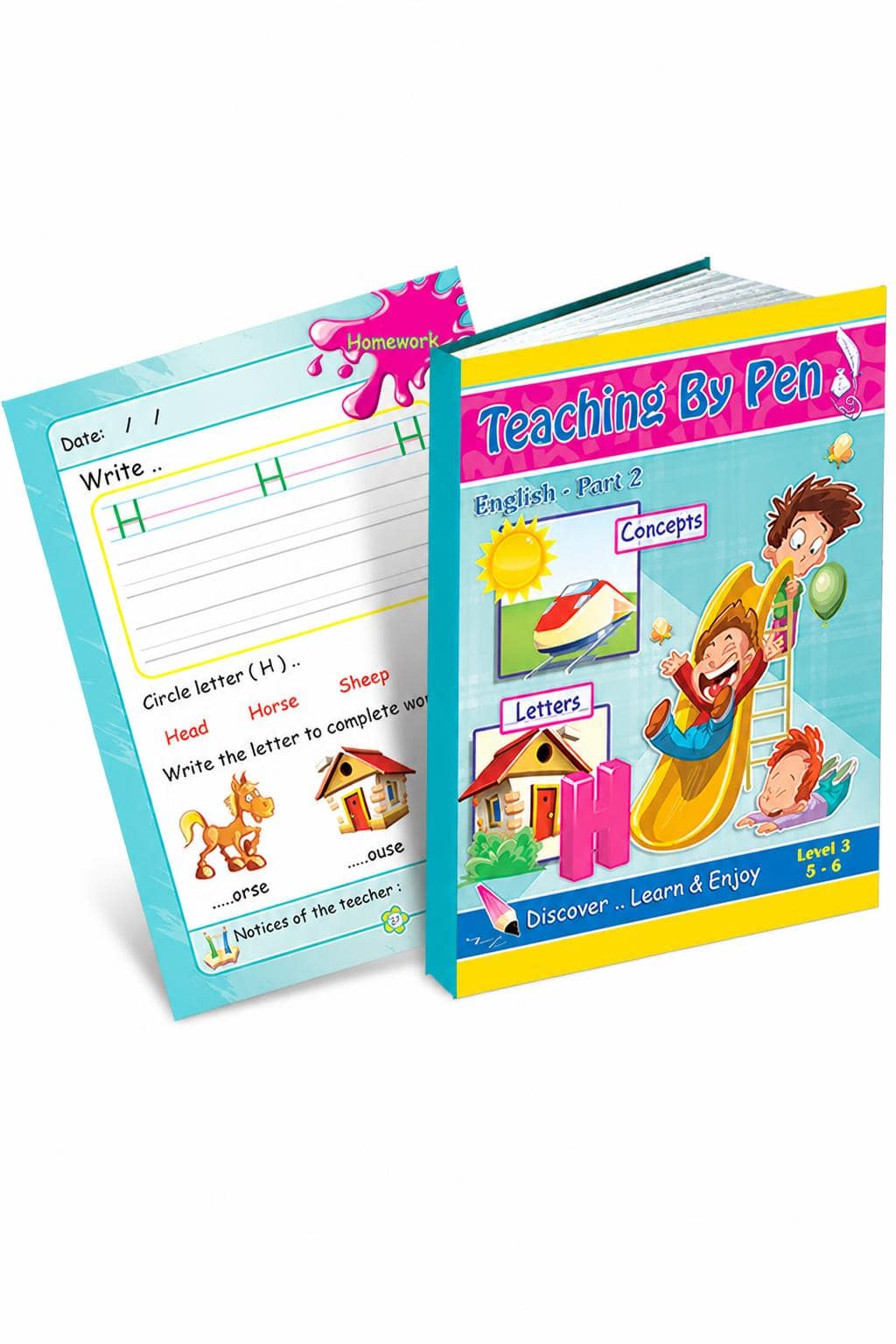 d8806768-9642-4d99-b407-2cf47be61ff0.jpg كتاب Teaching By Pen إنجليزي جزء 2 مستوى 3 لعمر 5-6 - 899 - الصورة 1
