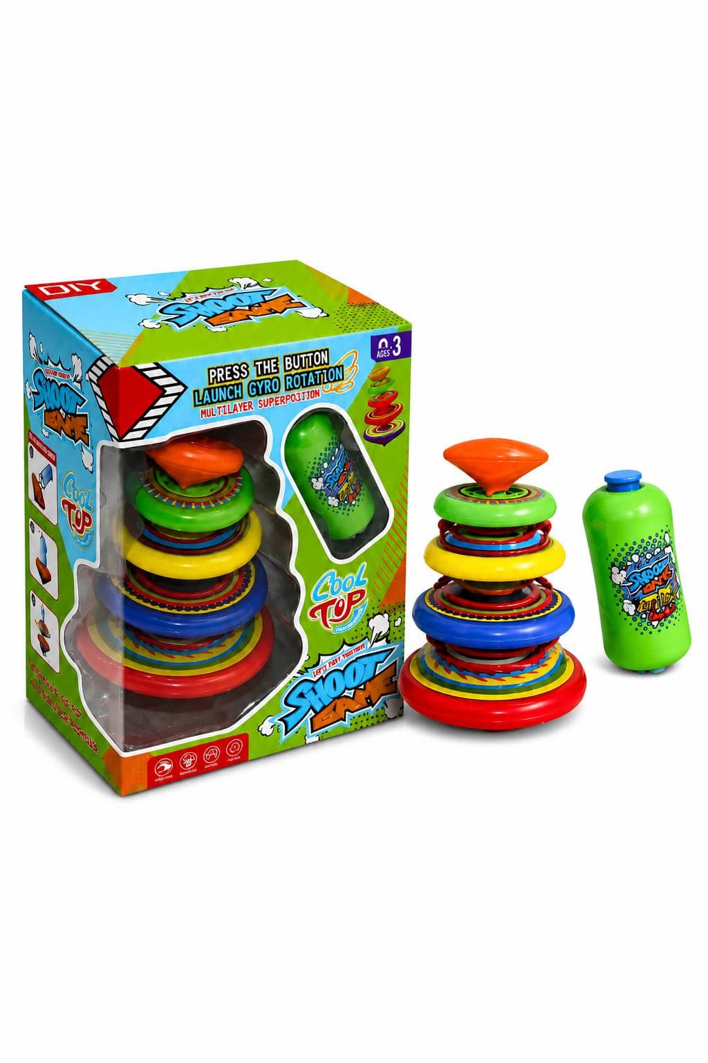 edea3dc1-2a63-459c-a51a-7292561267ec.jpg لعبة برج بلابل Shoot Game للتوازن والإطلاق - 5467317 - الصورة 1