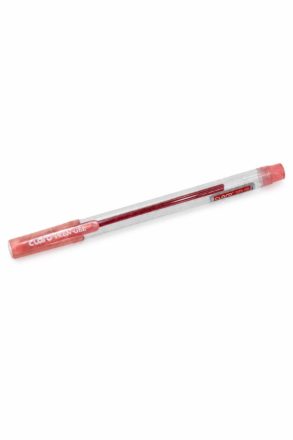 ebe95f1d-9675-4e75-9071-31083c535255-1.jpg قلم جل أحمر Claro TEEN GEL 0.6 - موديل 3135 - الصورة 1