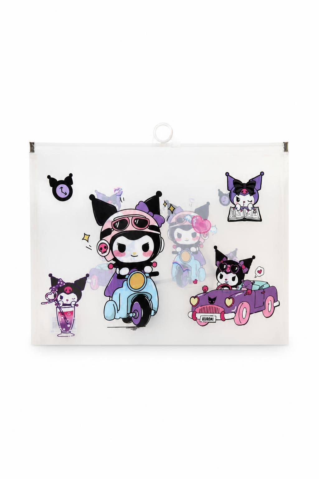 9a49c904-3f98-479a-a946-8b6c77dead3a.jpg مصنف سحاب ديزني A4 برسومات Kuromi - 4716006 - الصورة 1