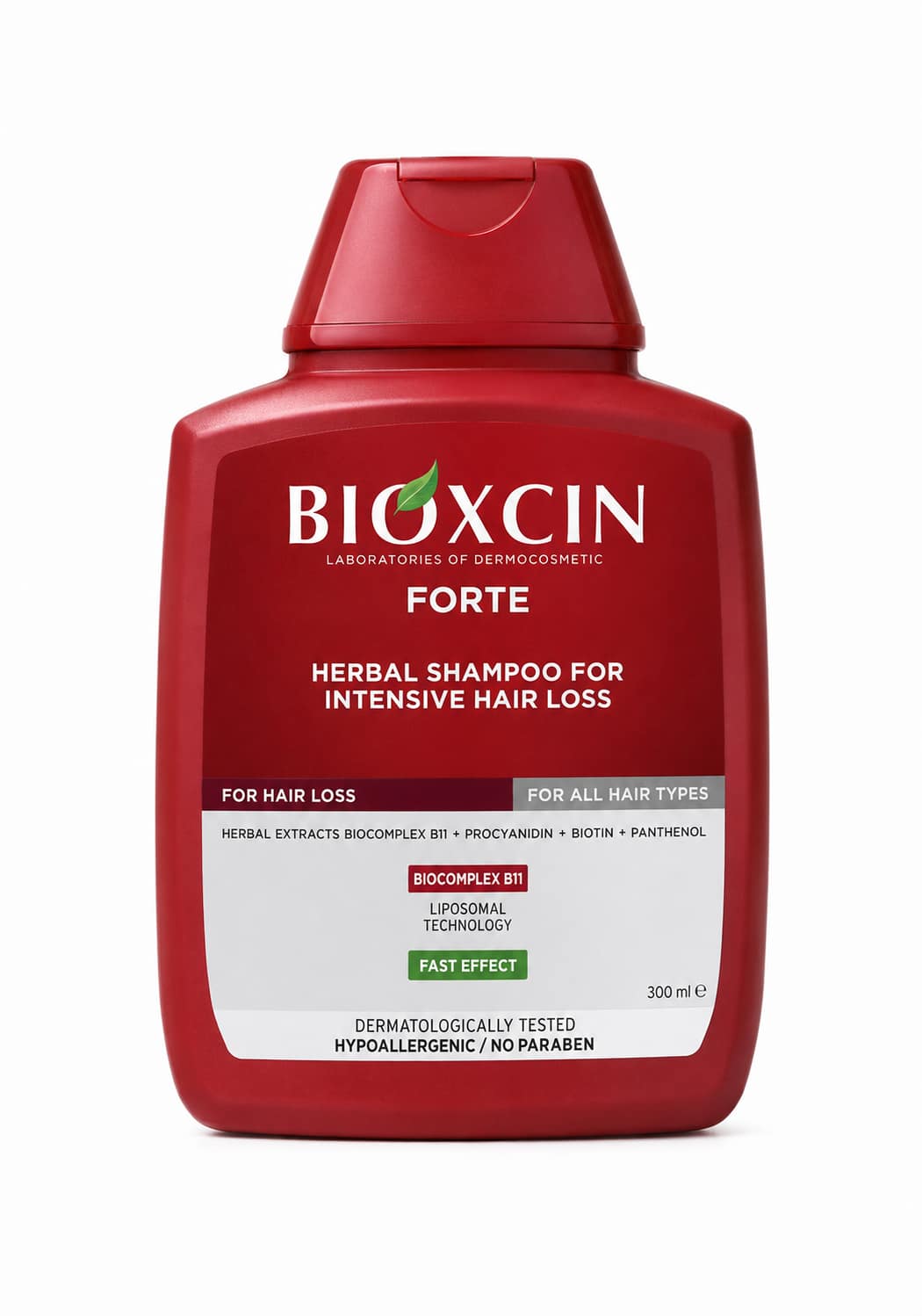 3175cc49-6034-469f-98fe-30bc8ed58205 شامبو Forte BIOXCIN ضد تساقط الشعر المكثف – 300 مل | 11B BioCompl - الصورة 1