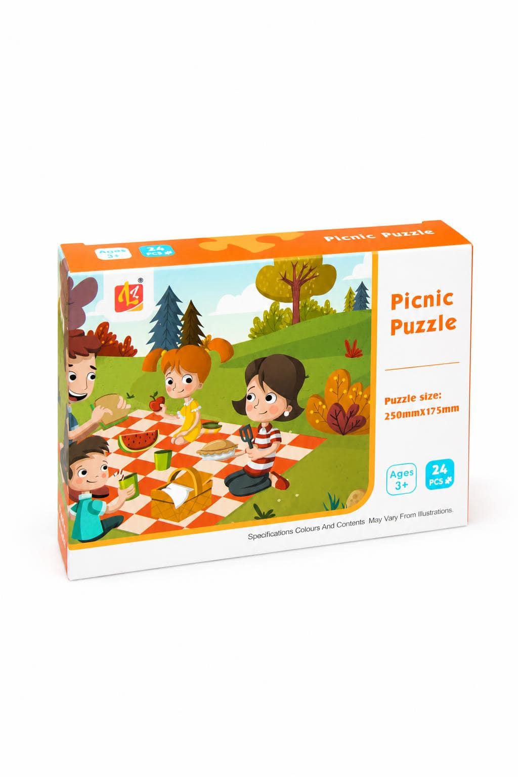 c58259cb-5040-4b77-b65e-ea245c72ddbd.jpg بزل Picnic Puzzle للأطفال 24 قطعة 3+ - موديل 8855172 - الصورة 1