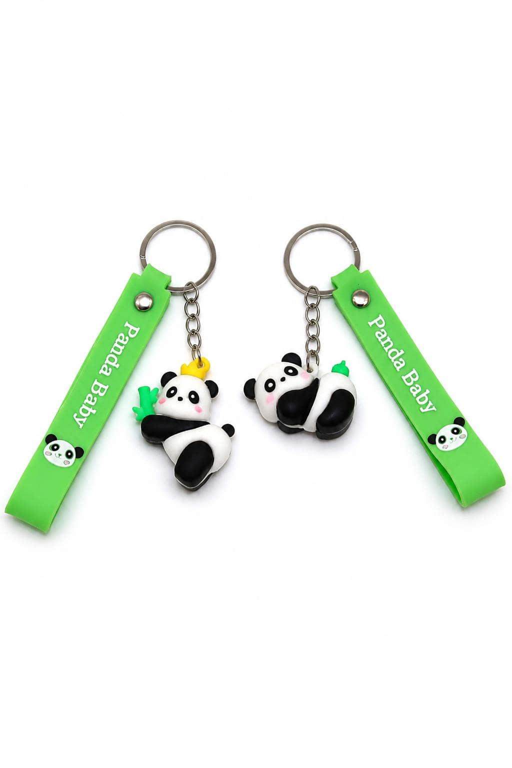 129b031c-8b2f-42cf-96e3-a2e02610b7ff.jpg علاقة مفاتيح سيليكون Panda Baby مع قشاط - 6814444 - الصورة 1